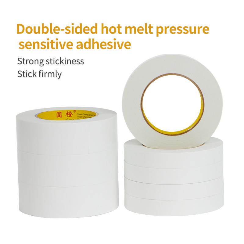 10M White Double Sided Tape Ultra-thin High-adhesive Super Strong Hand Tearable Tape 5-40mm Wide for Crafting And PackagingPinstriping Tape 3