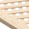 Cabinet Doors 2 Pcs Grid Design 49.5 X 99 Cm Solid Pine Wood