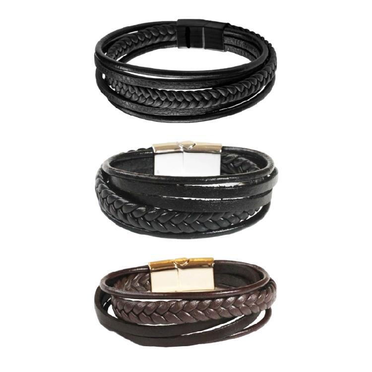 Sturdy Men's Bracelet With Magnetic Clasp And Alloy Construction Designed For Comfort And Longevity In All Settings