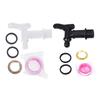 Water Butt Tap Hosepipe Rain Barrels 3/4" Thread Replacement Tap Plastic Snaps Fit Connector Beer Home Brew Accessories