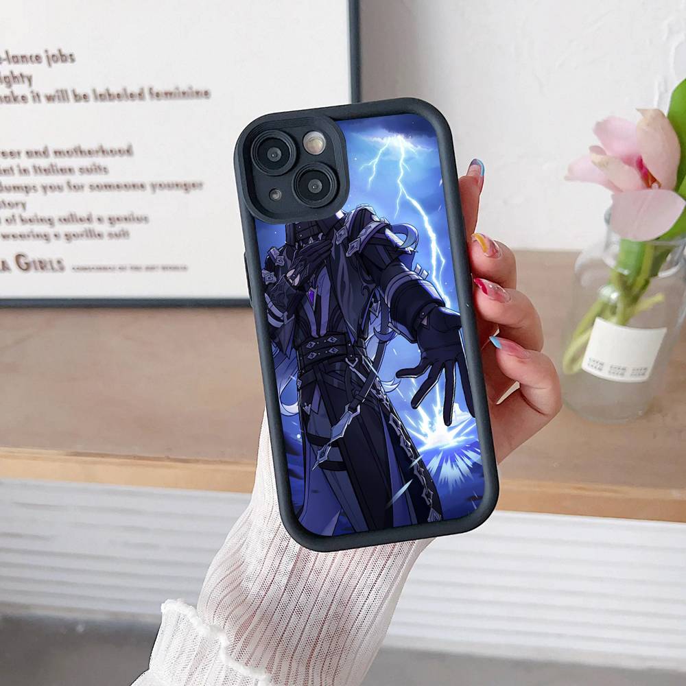 Genshin Impact Flins For IPhone 17 16 15 14 13 12 11 Pro Max Plus Phone Case Covers
