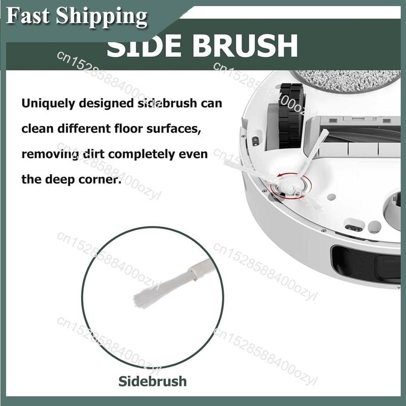 August For Dreame L10S Ultra Robot Vacuum Cleaner Main Side Brush Hepa Filter Mop Cloth Replacement Accessories