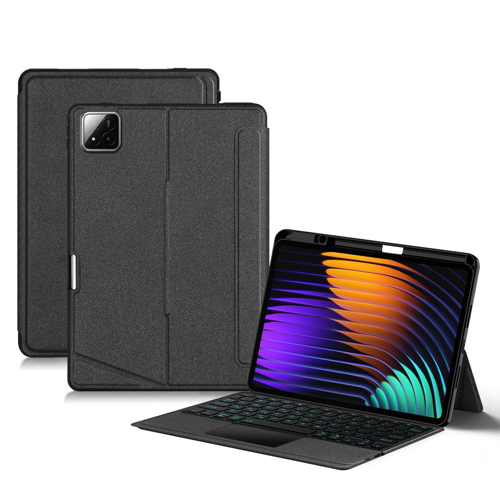 Xiaomi Pad 5 Keyboard Case with Touchpad and Magnetic Detachable Xiaomi Xiaomi Pad 5 Pro Keyboard Freely Adjustable Magnetic Trackpad Included