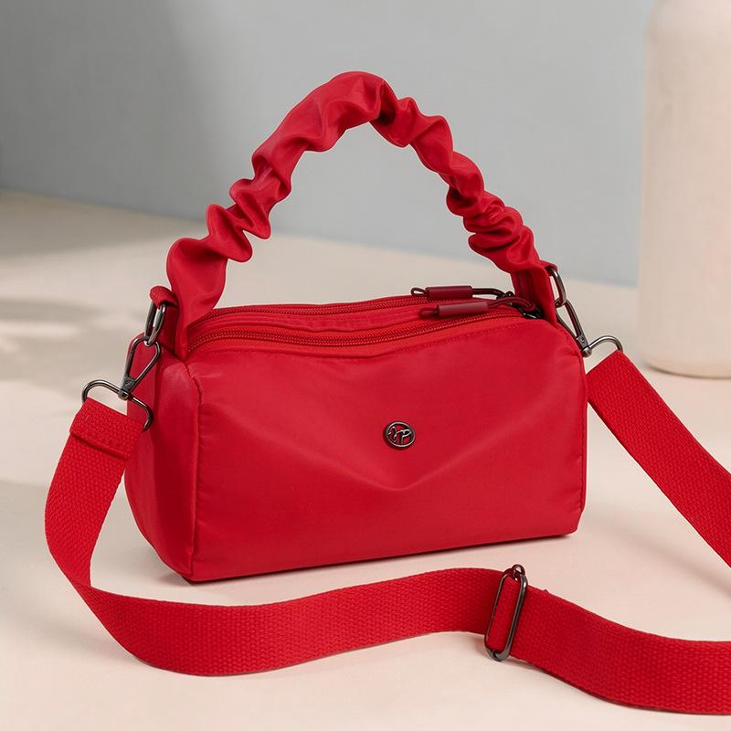 Women's Multi-compartment Nylon Shoulder Bag