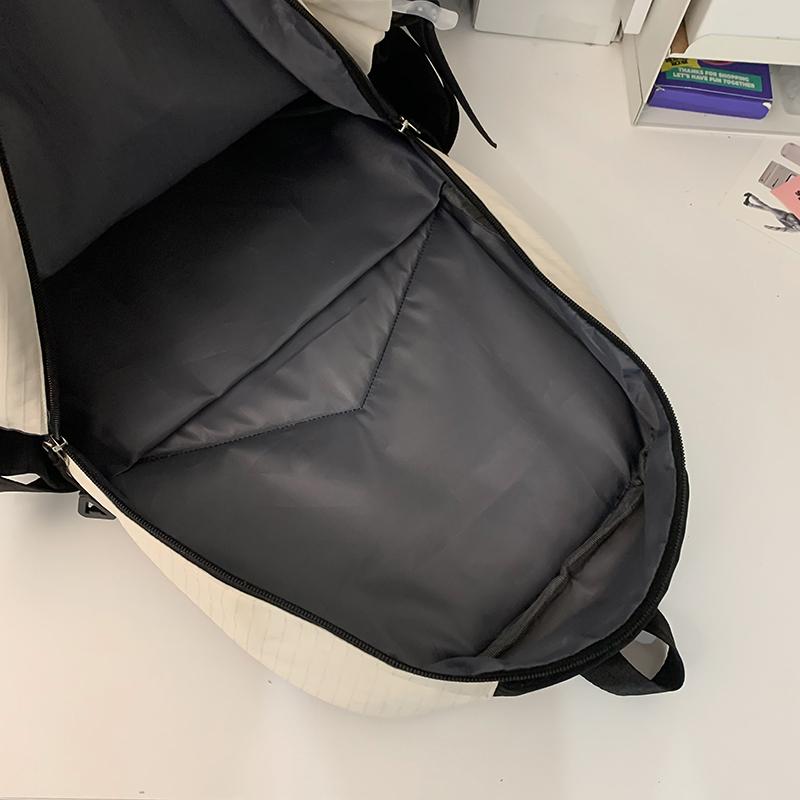 Женский рюкзак с цветными блоками — фото 6