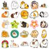 51Sheets Cute Cartoon Guinea Pig Graffiti Sticker Kawaii Aesthetic Stickers Laptop Notebook Suitcase Cup Diy Decoration Stickers