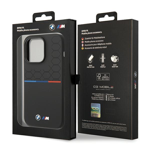Bmw Bmhcp15L22Smpk Iphone 15 Pro 6.1Czarny/Black Silicone Pattern