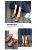 Vintage Mori Style Women's Handmade Genuine Leather Flats