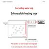 High-Power Submersible Electric Heating Rod for Industrial Water Tanks 380V/220V