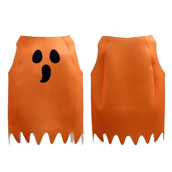 Ghost Halloween Costume Role-Playing Outfit for Adults Kid Full-Body Spooky Specter Suit Children Stage Show Costumes