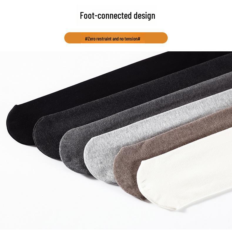 Women's High-Waist Plush Knit Leggings: Warm, Anti-Pilling, and Slimming for Autumn & Winter Outerwear.