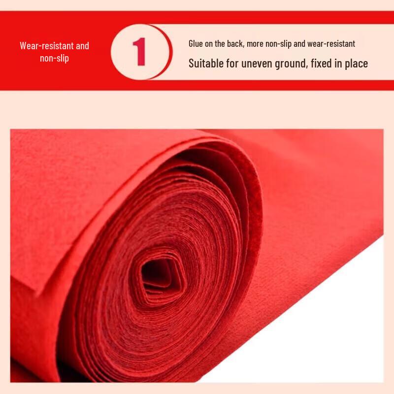 Disposable Wedding Red Aisle Runner