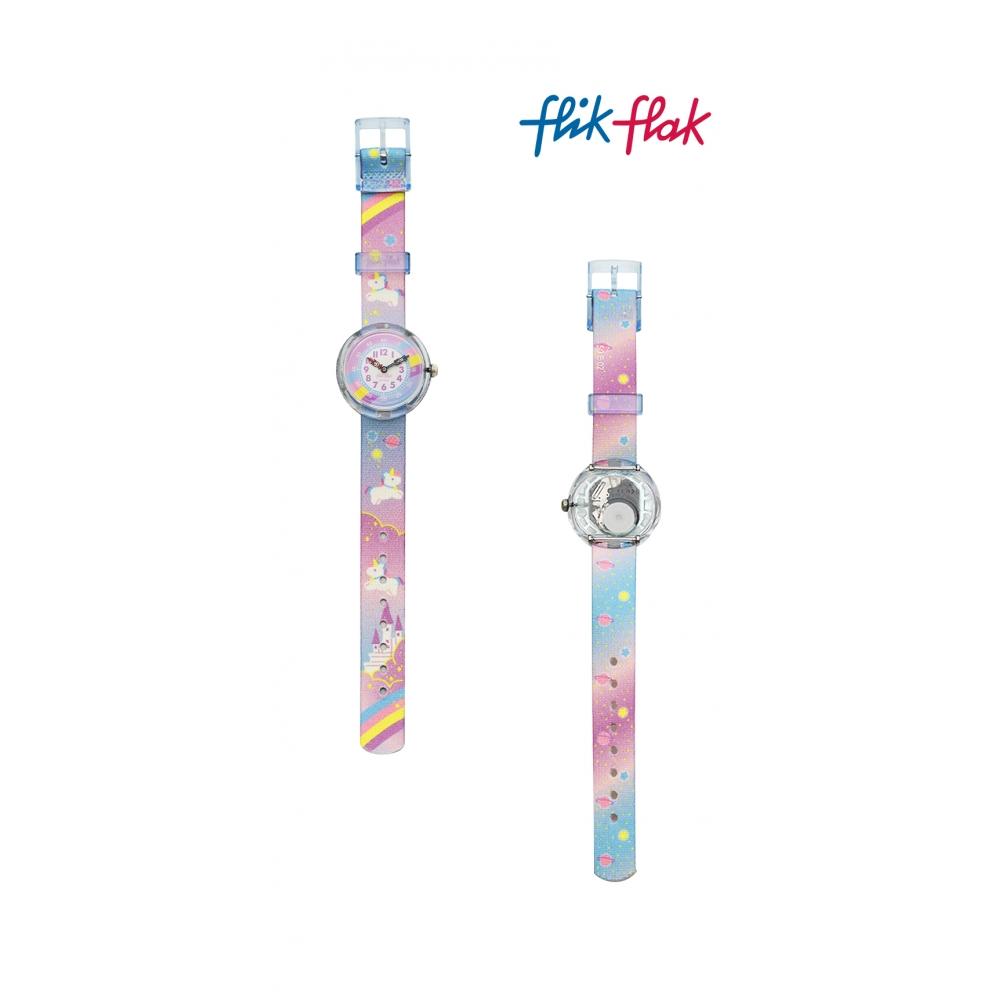 Flickflak Children Nato Watch Cuddly Unicorn Fbnp213
