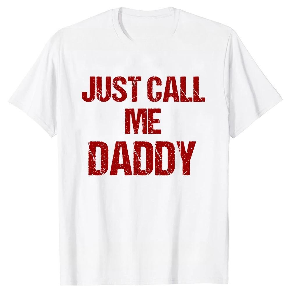 T-shirt Divertente Divertimento Chiamami Solo Papà Papà Padre Top da Spiaggia T-shirt Unisex Manica Corta Abbigliamento Unisex Personalizzato