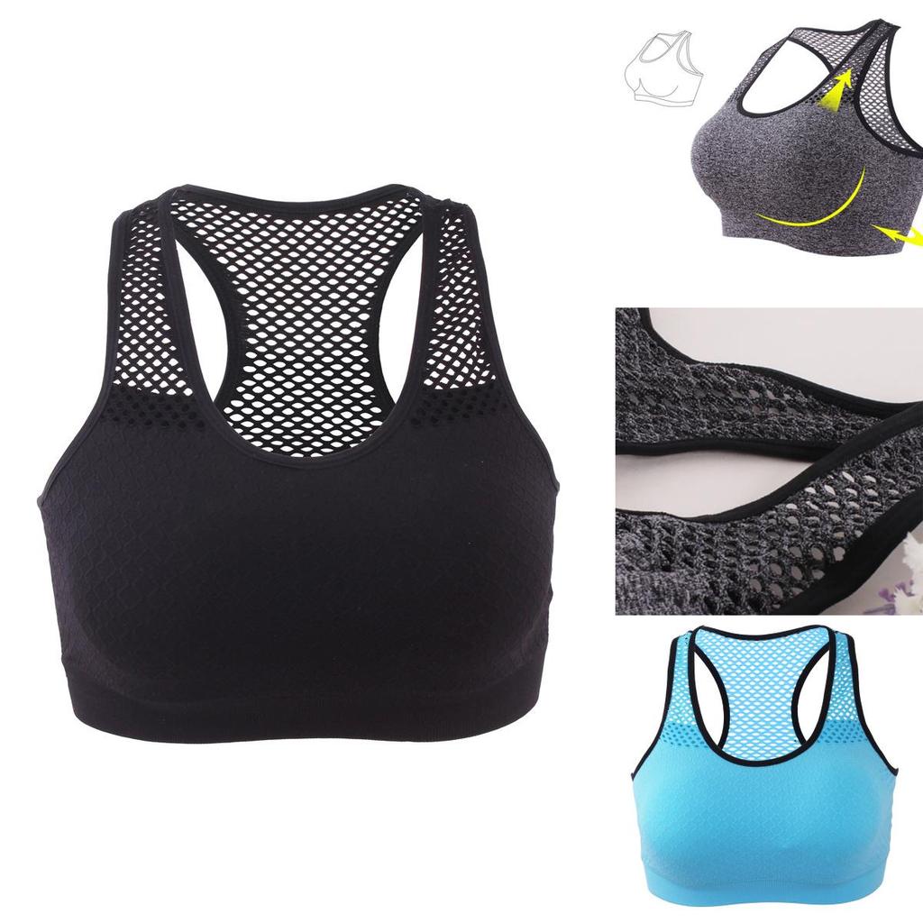 Sutiã Esportivo Feminino Ultraleve Tops Cropped Para Atividades de Fitness de Alto Impacto