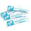 Qucyu Mouthwash, Individually Wrapped, Portable, Non-Alcoholic, Mild, Single-Use Sticks, Peppermint, 13ml (50 Sticks)