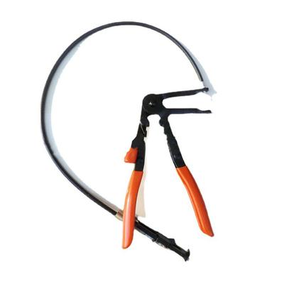Pinze per Fascette Flessibili in Acciaio al Carbonio Testa Piatta Funzione di Bloccaggio Strumento per Fascette Flessibili con Filo per Riparazioni Auto
