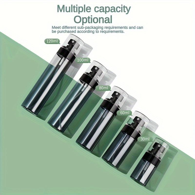 Refillable Fine Mist Spray Bottle for Hairstyling Cleaning Skincare Multipurpose Ultra Fine Mist Sprayer 30ml 60ml 80ml 100ml 120ml