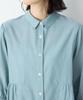 DECOY Peplum Green Women's Blouse, 493053,