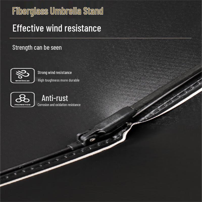 Ximengyuan Manualny Wiatroodporny Parasol Podwójnego Zastosowania z 8 Żebrami