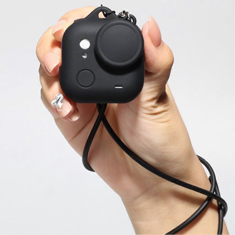 For Insta360Go 3S Silicone Case Thumb Camera Lens Cover Protective Lanyard Case