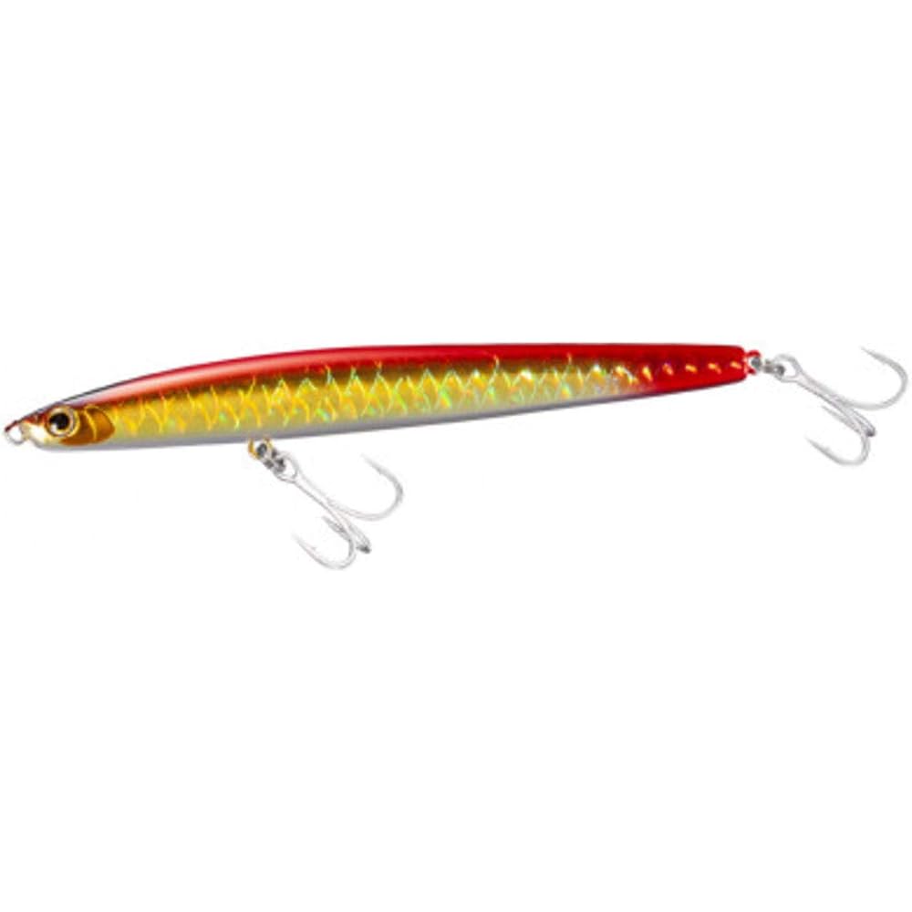Shimano Exsence Trident 130S Jet Boost Fishing Lure Sinking Pencil XL-213U Red Gold 130mm