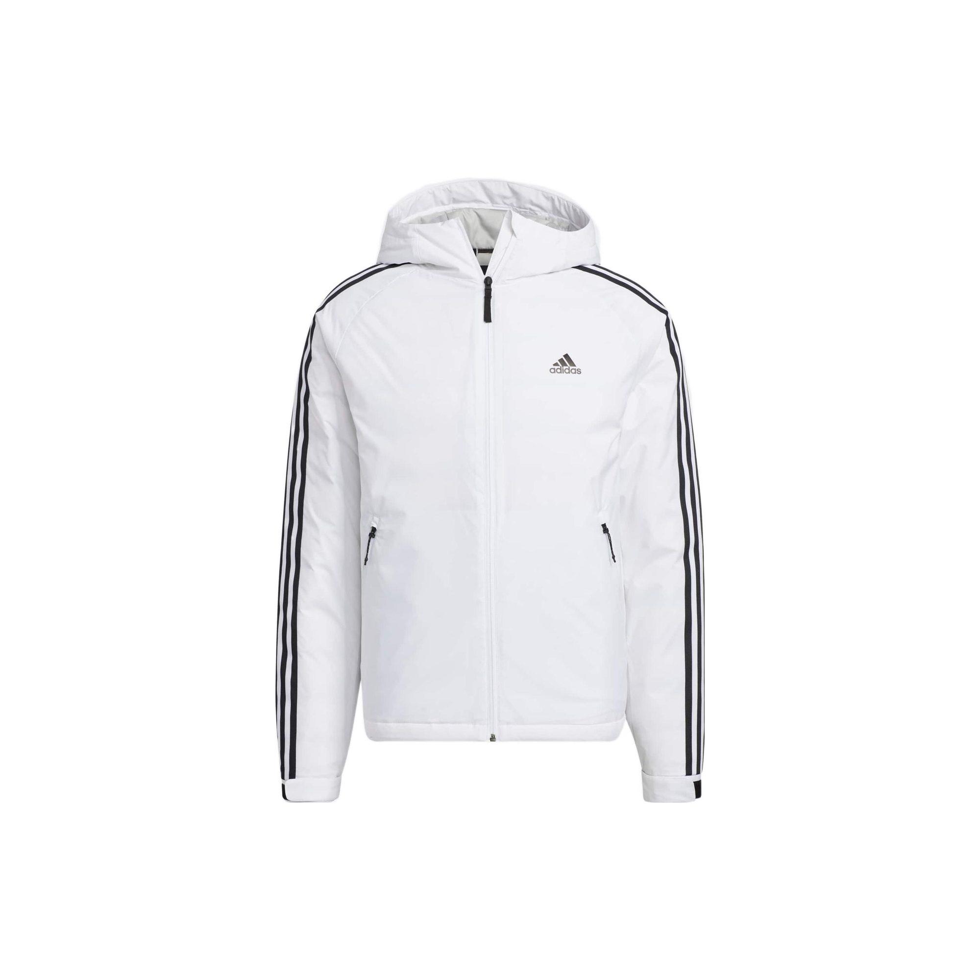Adidas Down Jackets Men`s White Hooded