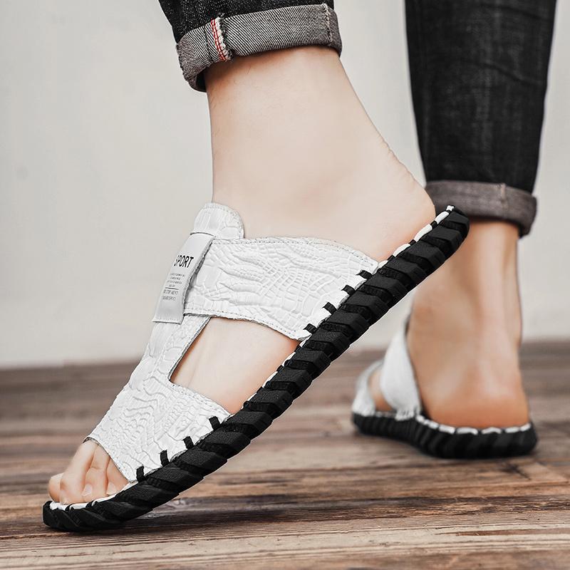 Fashion High quality men's shoes for summer Luxury Business Gentleman Style Outdoor street Luxury shoes for successful individuals white