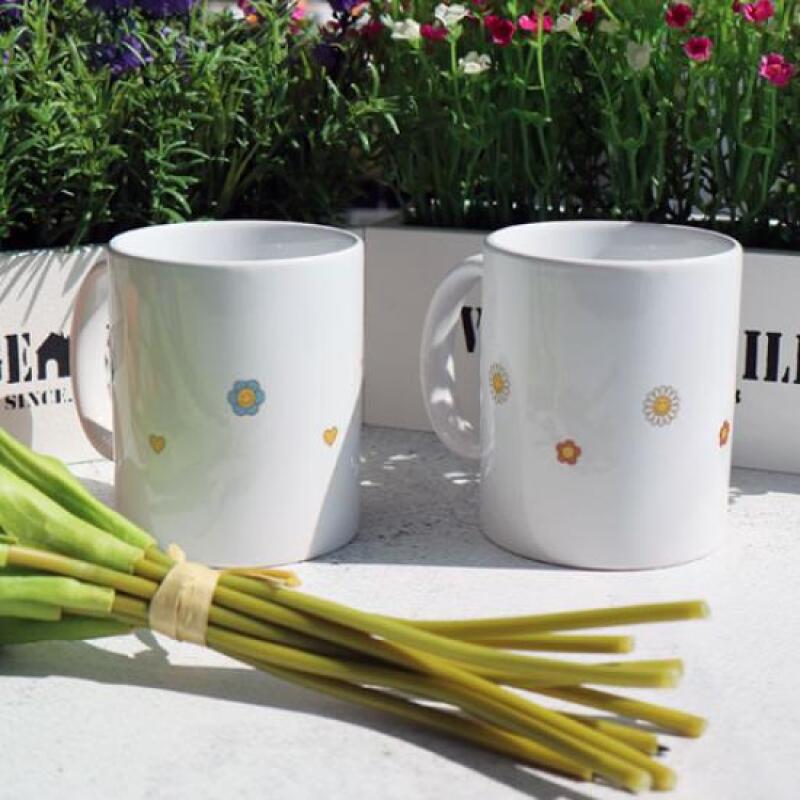 

gb745-Design Mug 2p-Smile Flower