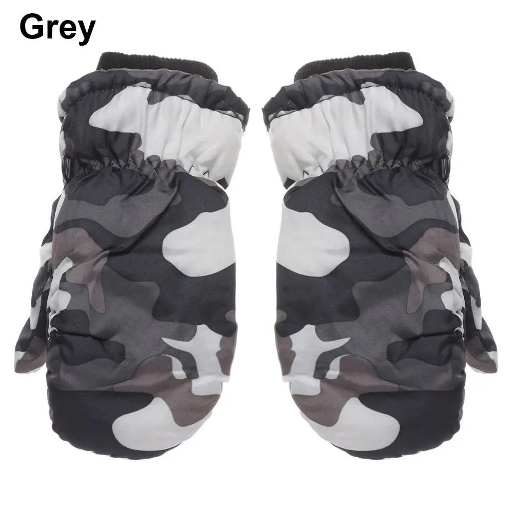 Mittens For Baby Kids Gloves Winter Warm Ski Gloves For Children Outdoor Riding Windproof Waterproof Toddlers Boys Girls 1-12 Y