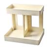 Double Layers Desktop Storage Rack Modern   Makeup Shelf   for Vanity Bathroom