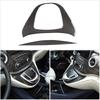 2 Pieces Soft Carbon Fiber Car Central Control Gear Panel Sticker for Mercedes-Benz V-Class 2015- Interior Accessories