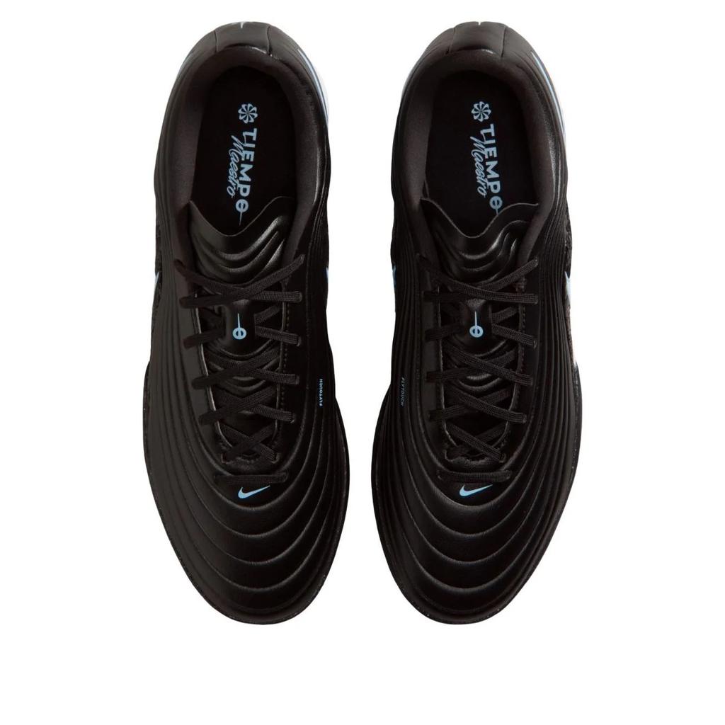 Nike Tiempo Maestro Academy TF Low Black Ice Blue Unisex Sneakers IB4484-040