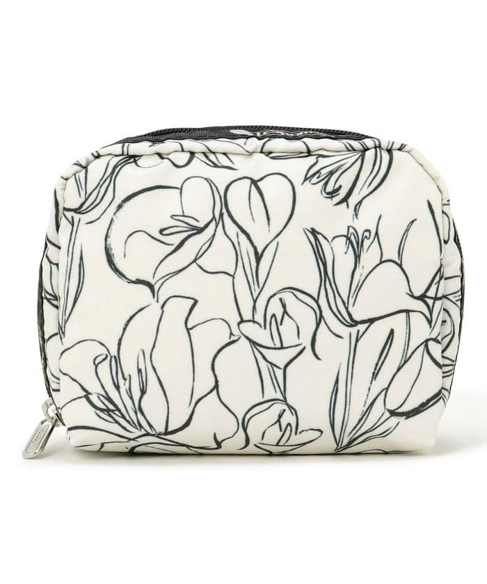 

Мешочек SQUARE Sketch Floral Ivory [LeSportsac] [Официальный] COSMETIC/6701