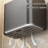 Wall-Mounted Suction Cup Storage Rack for Bath Essentials