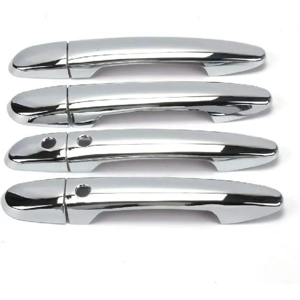 LHD For Mazda 2 3 6 CX3 CX5 2014 2015 2016 2017 2018  Car Smart Keyless Door Handle Cover Trim Carbon Fiber Accessories