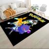 P0kem0n P-Pikachu Theme Carpets Children Play Mats Bedroom Decor Rugs Living Room Rug Crawl Mat Gift Rug for Friends Potdemiel