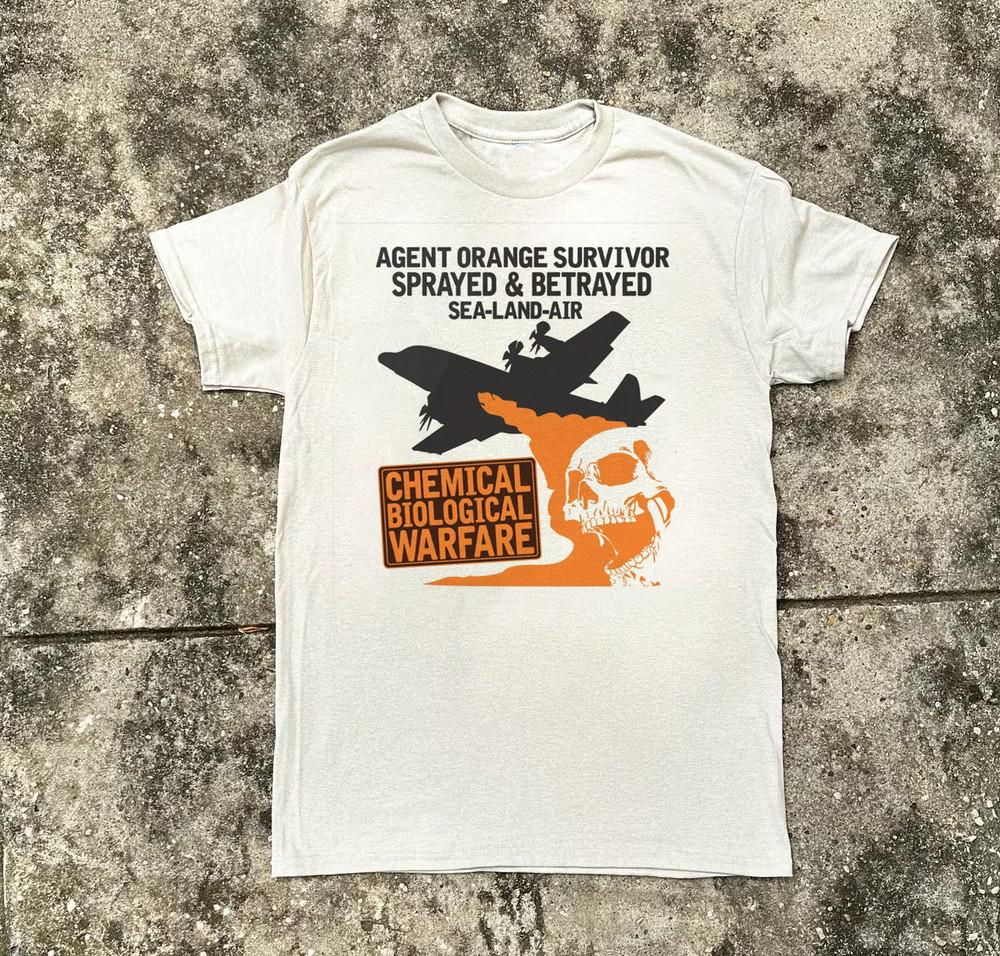 

New Agent Orange Band Poster ALL SIZE S-5XL T-SHIRT MD699 Unisex T-Shirt L