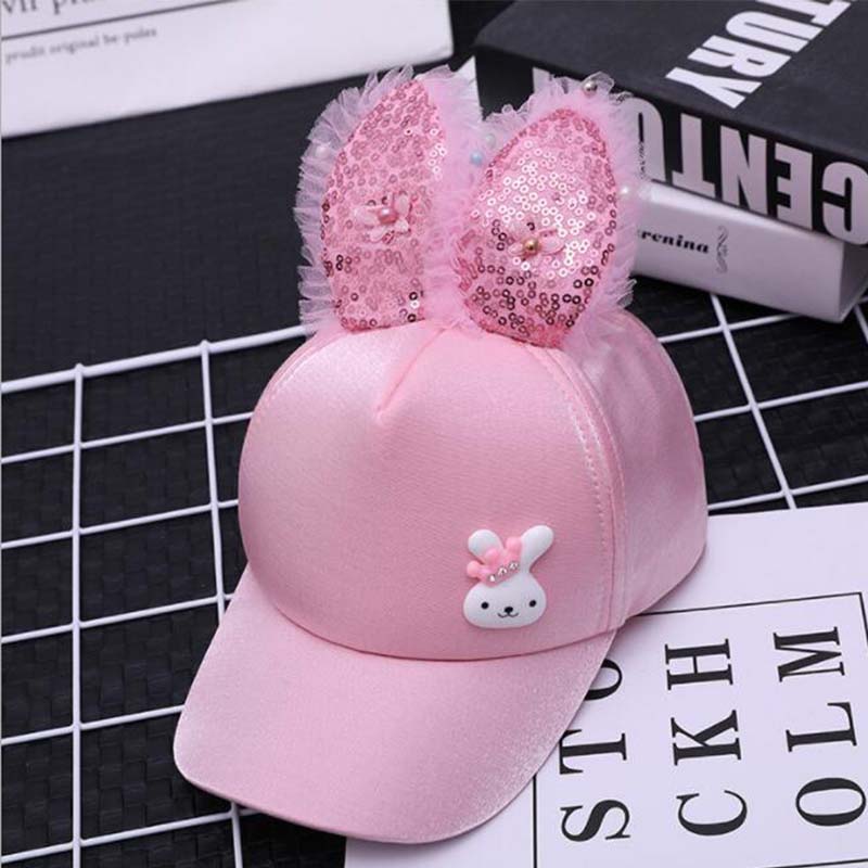 Cute Rabbit Ears Baby Hats Baby Boys Girls Children Hat Baseball Cap Sun hat Infant Baby Hats