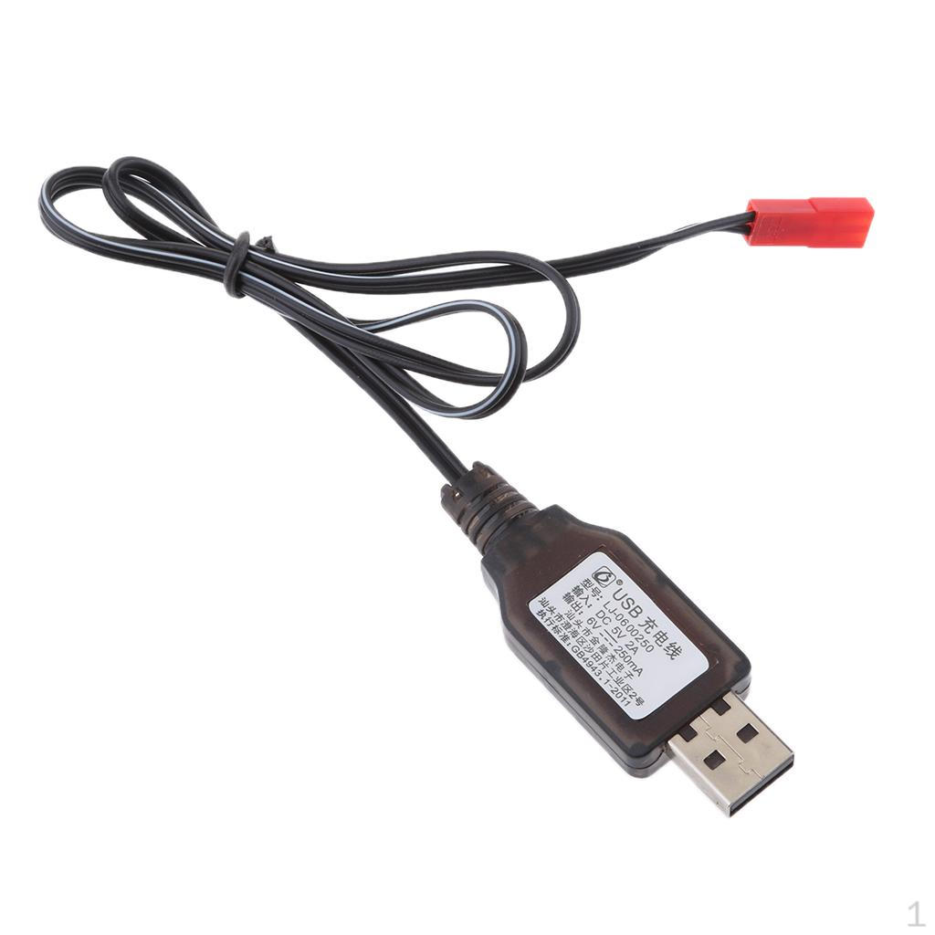 

6V USB к JST Женский кабель зарядного устройства RC
