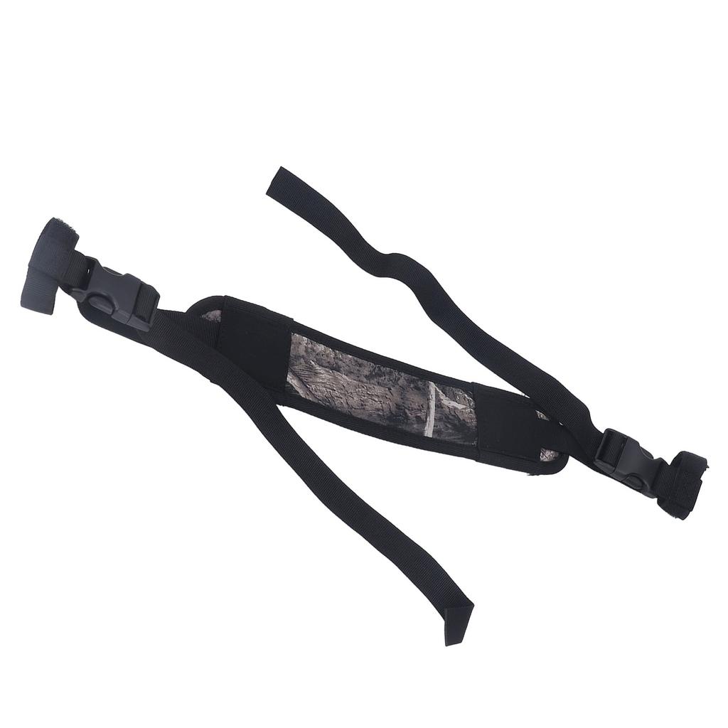 Compound Bow Shoulder Belt Adjustable Hands Free Oxford Cloth Shock Absorption Archery Shoulder Belt Strap Holder