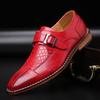 Fashion Men's Leather Dress Shoes Fashion Men Oxford Shoes Formal Office Business British Style Party Wedding Shoes Plus Size 38-48