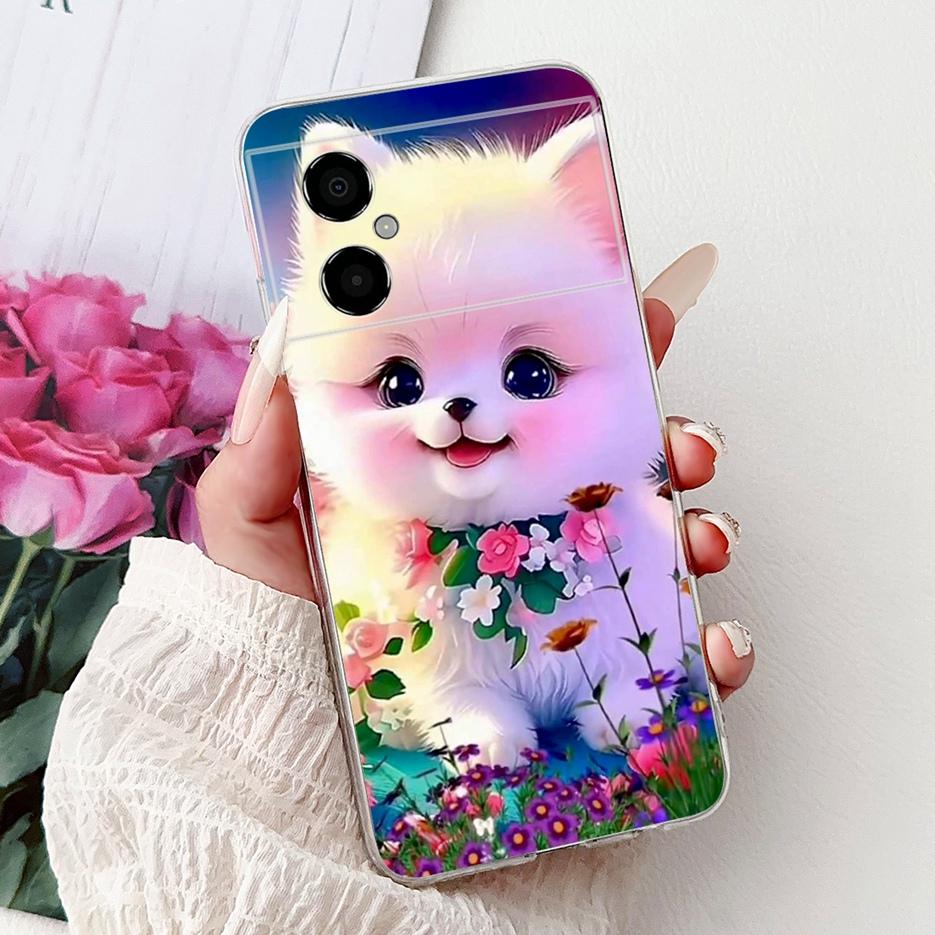 For Xiaomi Poco M4 5G Case New Luxury Painted Cover Liqiud Silicone Phone Case For Xiaomi Poco M4 Pro 4G PocoM4 Pro 5G Soft Bags