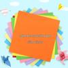 Colorful Handmade Origami & Craft Paper - 10 Colors for Kids' DIY Projects