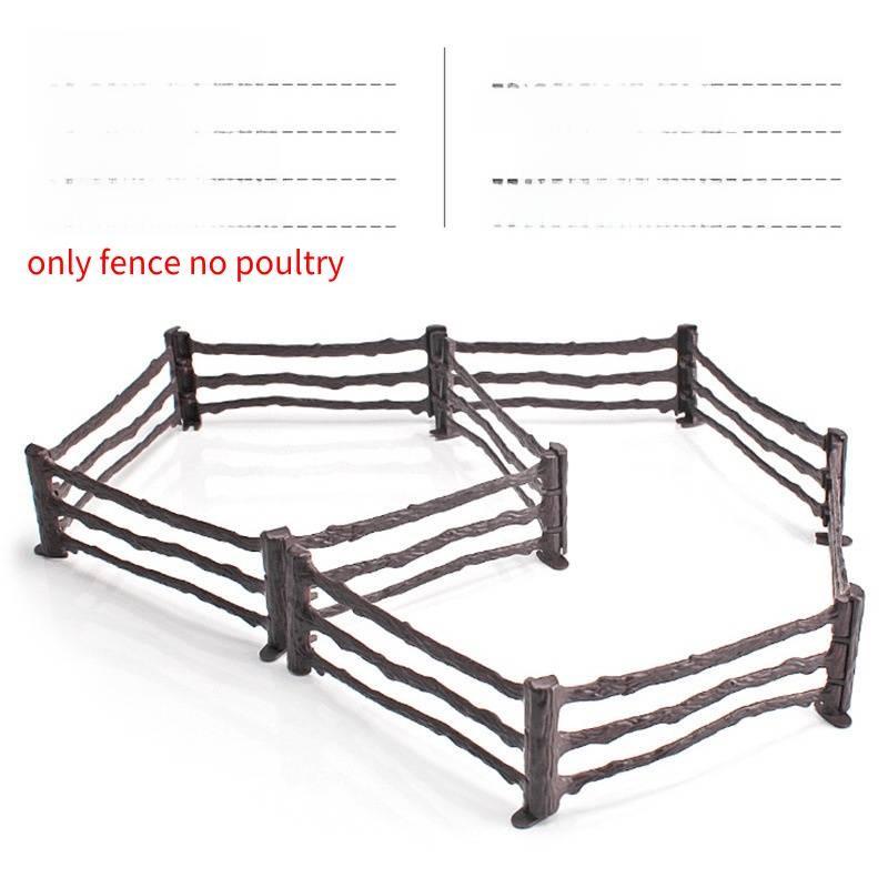 Pvc Animal Habitat Fencing Model For Diy Farm Scene And Model Collectors