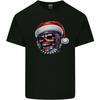 Union Jack Christmas Biker Skull British Flag Unisexs Light Cotton TShirt