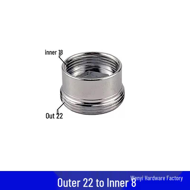 Adaptateur Aérateur Purificateur d'Eau 22mm vers 4 points