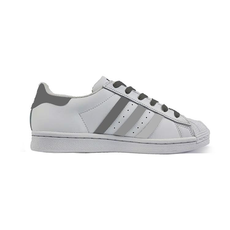 Adidas Originals SUPERSTAR Leather Slip Resistant Low top Skateboard Shoes Unisex White EG4958(Team183-)