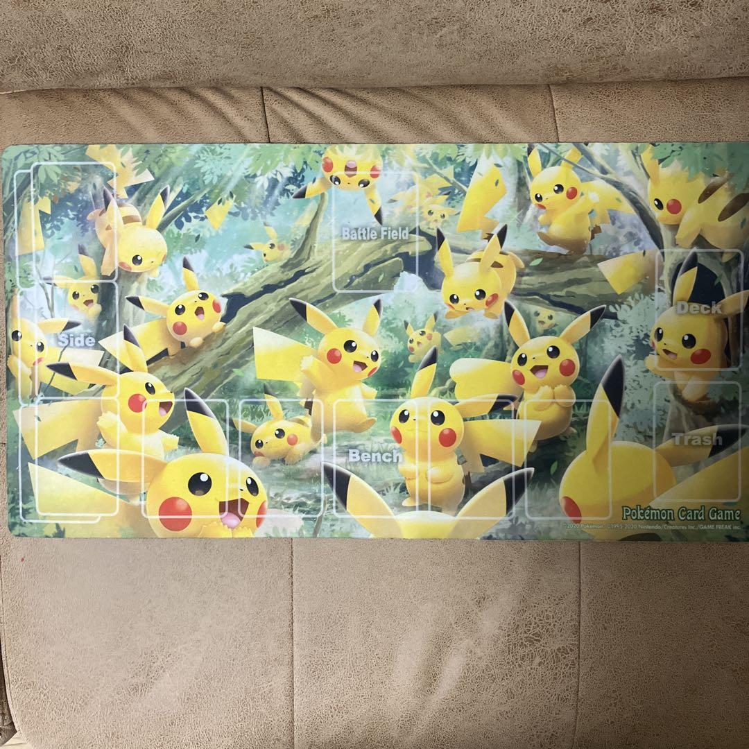 

[USED] Pokemon Card Game Playmat Pikachu s Forest