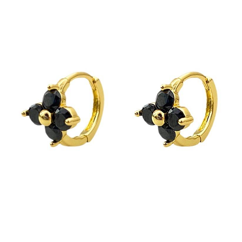 Elegant Four-leaf Clover Earrings Trendy and Simple Women's Earrings